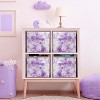 Sorbus 11 Inch Foldable Fabric Storage Cube Bin with Handles - for Organizing Pantry, Closet, Nursery, Playroom, and More - 4 of 4