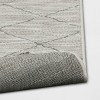 Mira Geometric Diamond Indoor Outdoor Rug Cream - Threshold™ - 4 of 4