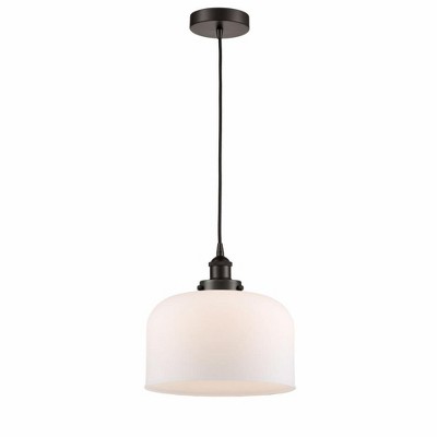 Bell - 1 Light Mini Pendant In Industrial Style-11.75 Inches Tall and 12 Inches Wide