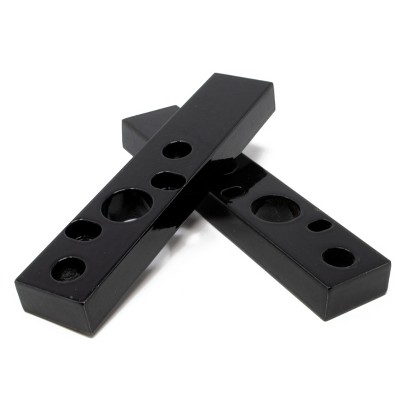 Wet Sounds ADP-SPACER-X-B Black Spacer Bars X-Mount REV and ICON Series Speakers (Pair)