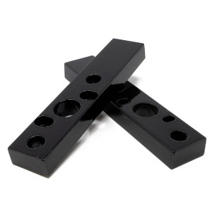Wet Sounds ADP-SPACER-X-B Black Spacer Bars X-Mount REV and ICON Series Speakers (Pair) - 1 of 3
