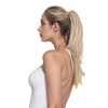 Alilang 22-Inch Layered Claw Clip Ponytail Extension with Adjustable Drawstring and Breathable Net - 2 of 4