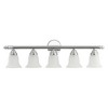 Livex Lighting Neptune 5 - Light Vanity in  Polished Chrome - 4 of 4