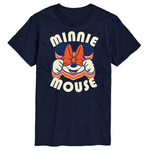 Men's - Disney - Minnie Mouse Bow Design Short Sleeve Graphic T-Shirt - 1 of 4