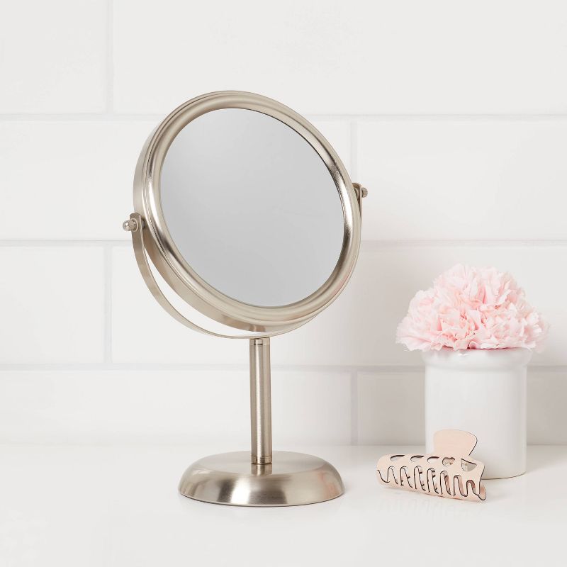 Bathroom Mirror Brushed Nickel - Threshold&#8482;, 2 of 4
