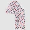 Adult 2pc Lilo & Stitch Christmas Pajama Set - White - 2 of 3