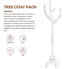 Bekrvio Heavy Duty Freestanding Coat Rack - Sturdy Round Base, Coat Tree Stand for Jacket, Hat - Entryway/Bedroom - 4 of 4