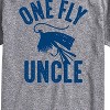 Men's - Instant Message - One Fly Uncle Short Sleeve Graphic T-Shirt - 2 of 4