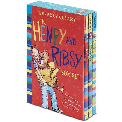 The Henry and Ribsy Box Set - (Henry Huggins) by  Beverly Cleary (Paperback)