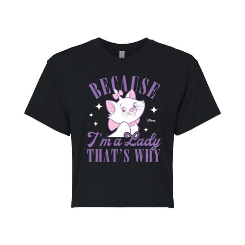 Women's - Disney - The Aristocats Cropped Graphic T-Shirt - image 1 of 4