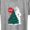 Women's - Coca-Cola - Christmas Tree Short Sleeve Graphic T-Shirt - 2 of 4
