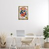 Stupell Industries Antique Oil Lamp Advertisement Black Framed Floater Canvas Wall Art - 2 of 4