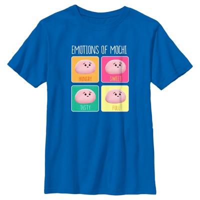 Girl's Waffles + Mochi My Mom is a Yeti Graphic Tee Tahiti Blue X Small 