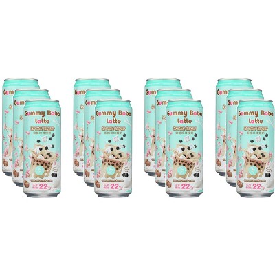 O's Bubble Gummy Boba Latte Brown Sugar  - 15.9oz (Case of 12)