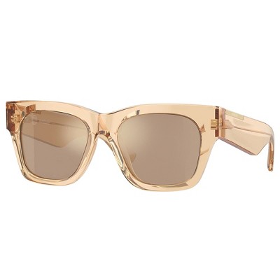 Burberry BE 4424 40625A Womens Square Sunglasses Brown 52mm
