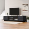 Sapphtopaz Modern TV Stand for TVs Up to 80" Entertainment Center with Storage Cabinets and Drawers, TV Stands for Living Room - 4 of 4