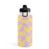 MariaMariaCreative Play Checkers Lavender Water Bottle - Society6 - 3 of 4