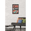 Trends International Mattel Hot Wheels - Red Minimalist Unframed Wall Poster Prints - 2 of 4