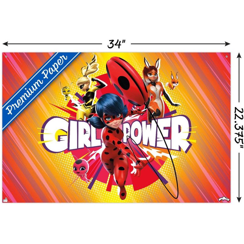 Trends International Miraculous - Girl Power Unframed Wall Poster Prints, 3 of 7