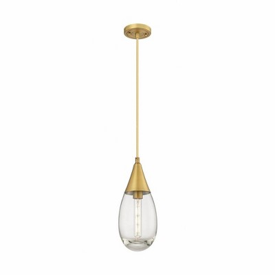 Malone - 1 Light Pendant In Contemporary Style-14.63 Inches Tall and 6 Inches Wide