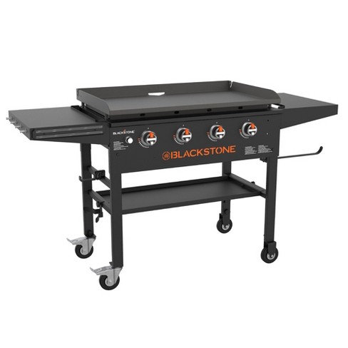 Blackstone Portable Outdoor Gas Griddle 4 Burner Propane Flat Top Grill Bbq Cooking Station For Camping And Backyard 36 Inch Cooking Surface Black Target