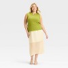 Women's Sheer Midi A-Line Skirt - A New Day™ - 3 of 3