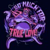 Juniors Womens The Little Mermaid Ursula Trident So Much For True Love T-Shirt - 2 of 4