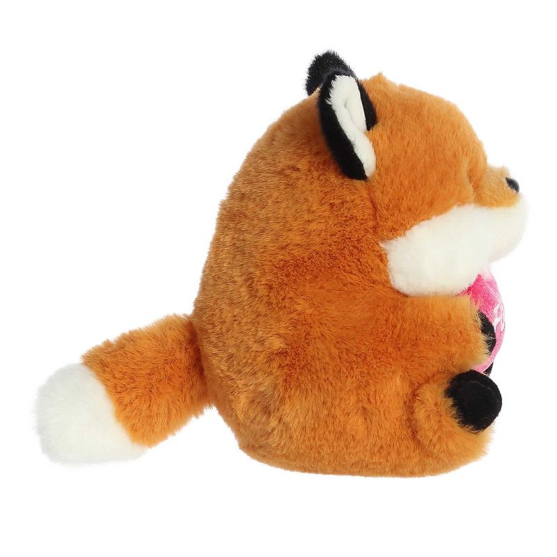 Aurora Mini Foxy Fox Rolly Pet Round Stuffed Animal Orange 5.5", 3 of 6