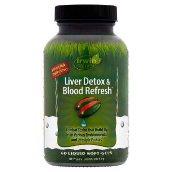 Irwin Naturals Liver Detox & Blood Refresh Softgels - 60ct