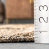 Nuloom Flor Flatweave Tassled Jute Indoor Area Rug Color Natural Size 5' x 8' - 3 of 4