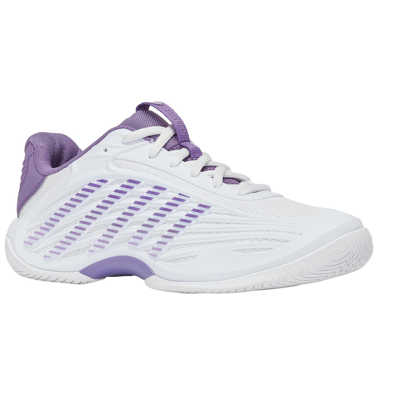 Женские кроссовки K-Swiss Hypercourt Express 3 (White/Purple Haze/Lunar Rock), цвет: Белый — фото 6