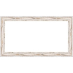 Amanti Art Alexandria White Wash Narrow Framed Dry Erase Magnetic Board - 1 of 4