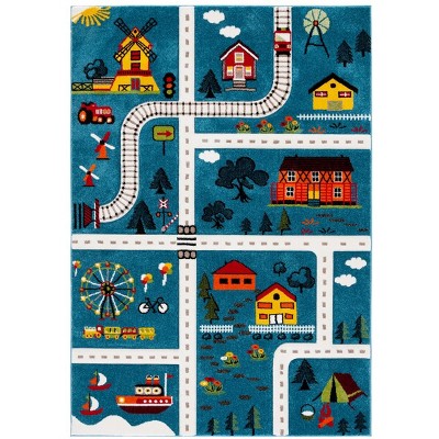 Carousel Kids CRK197 Loomed Indoor Rug - Safavieh