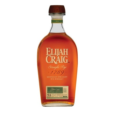Elijah Craig Rye Whiskey - 750ml Bottle