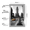 Americanflat 11x17 Silver Picture Frame, Legal Sized Paper Display. Shatter-Resistant Glass. Hanging Hardware Included - 2 of 4