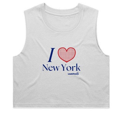 Love All Tennis Women's New York Cropped Tank