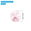 Unique Bargains Hanging Ornament DIY Craft Prisms 2 Holes Octagon Suncatchers 0.55" 100 Pcs - 2 of 4