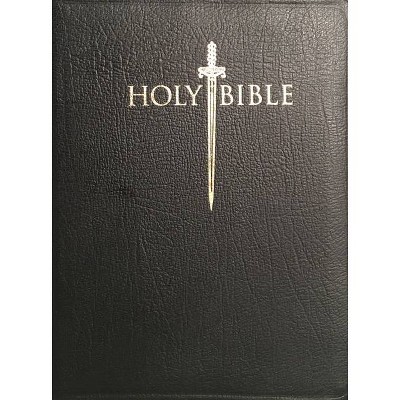 Sword Study Bible-KJV-Personal Size Large Print - by  Whitaker House (Leather Bound)