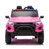Whisen Two-Seater Children's Ride-On Toy with Safety Belts and Storage - 2 of 4