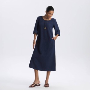 a new day blue dress Women's Midi Dress