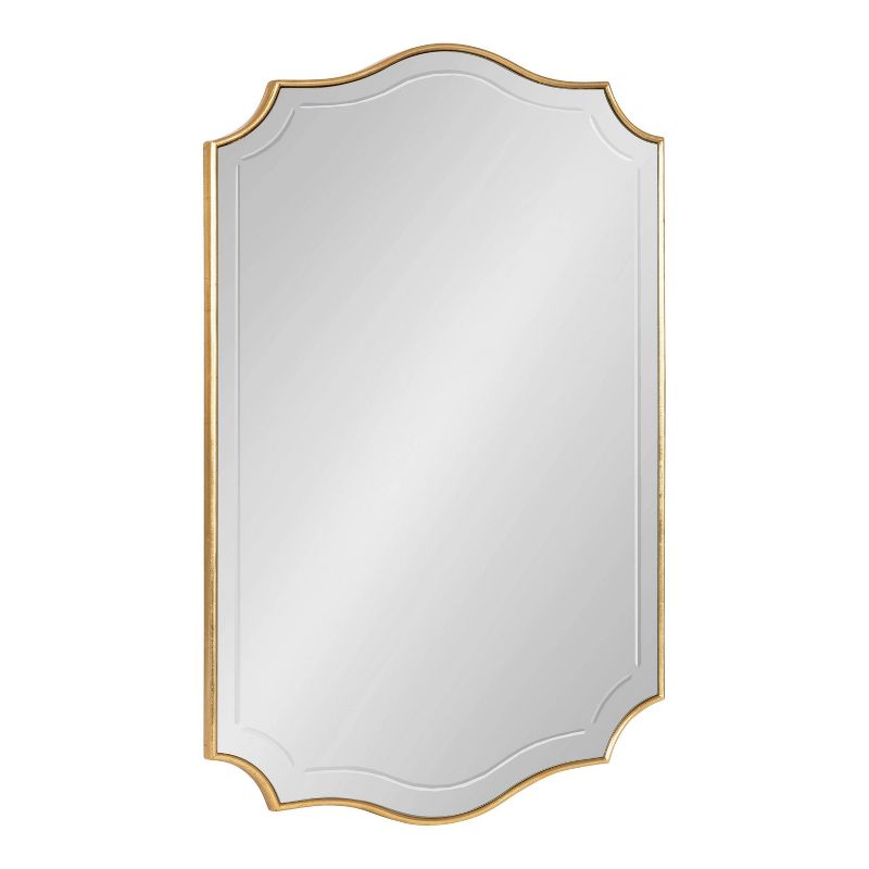 20&#34; x 30&#34; Hollyn Decorative Framed Wall Mirror Gold - Kate &#38; Laurel All Things Decor, 1 of 8