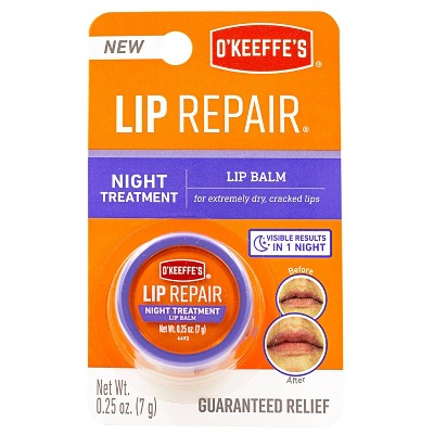 O'Keeffe's Lip Repair Night Treatment - 0.25oz