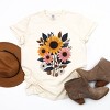 Simply Sage Market Sunflower Garden Garment Dyed Tee - 3 of 4