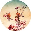 Junior's Design By Humans Bullfinch eat rowan By AnnArtshock T-Shirt - image 2 of 3