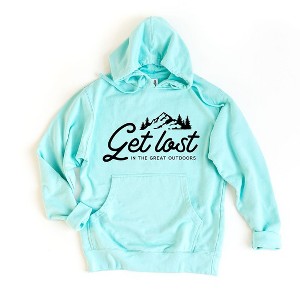 Simply Sage Market Women's Graphic Hoodie Get Lost In The Great Outdoors - 1 of 2