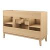 Modway Render 47 Plastic and Wood Bathroom Vanity Cabinet in Oak - 4 of 4