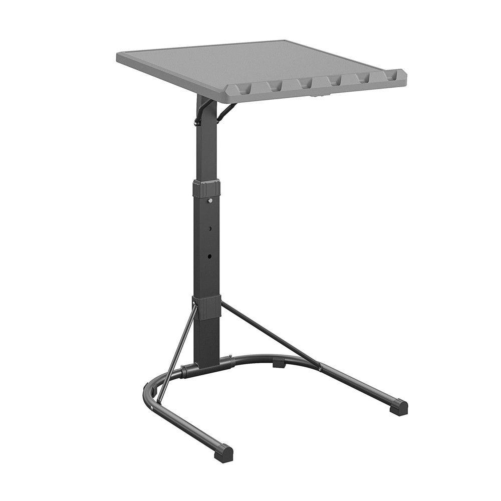 Cosco Multi Functional Adjustable Height Personal Folding Activity Table Gray