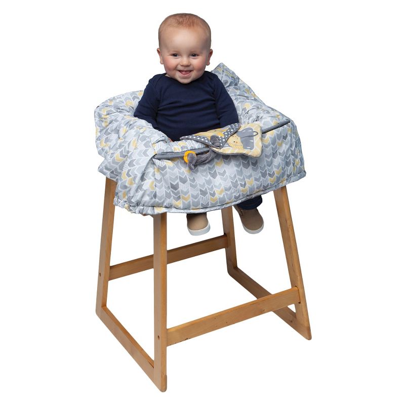 Boppy Shopping Cart and High Chair Cover - Sunshine, 5 of 9