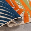 World Rug Gallery Evora Palm Frond Indoor/Outdoor Area Rug - 3 of 4