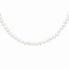 Black Bow Jewelry 9-10mm, White FW Cultured Pearl & Sterling Silver Clasp Necklace - 2 of 4